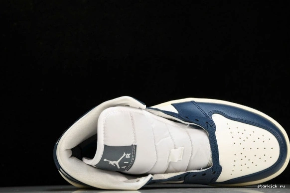  BQ6472-414 Air Mid French  Blue BQ6472-414 Jordan 1 0825